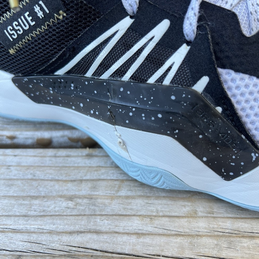 Adidas Shoes Men Size 13.5 DON Issue 1 White Donovan Mitchell DON Basketball - Picture 2 of 12